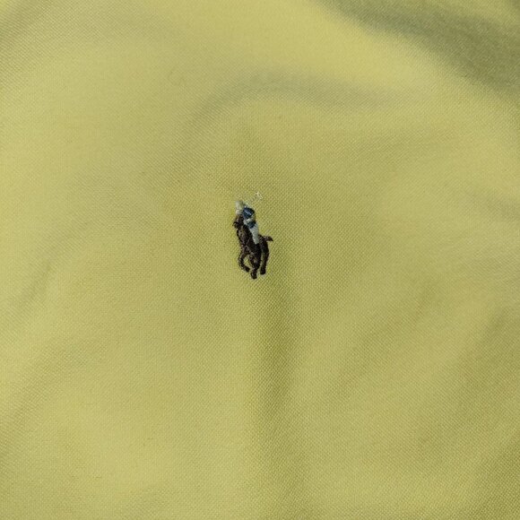 Ralph Lauren Shirt Boys Size 20 Yellow LS Button-Down 100% Cotton - Picture 11 of 16